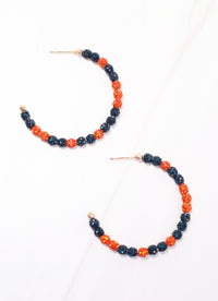 Pave Hoop Earring