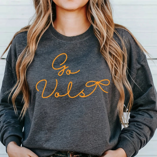 Go Vols Bow Sweatshirt