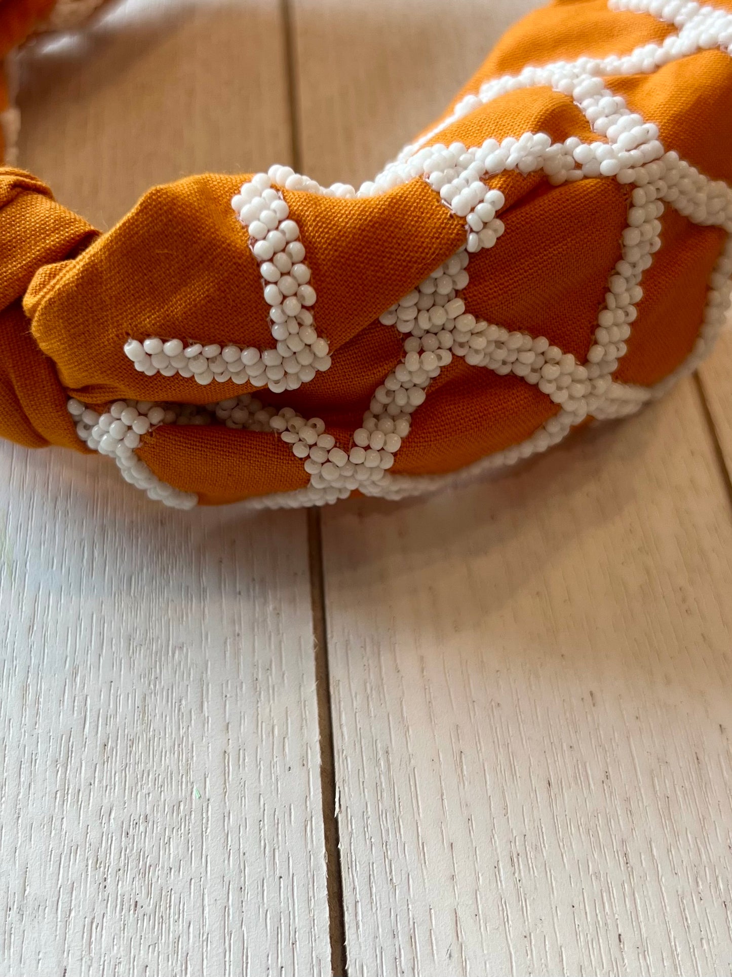 Garnet/Black Stripe Headband