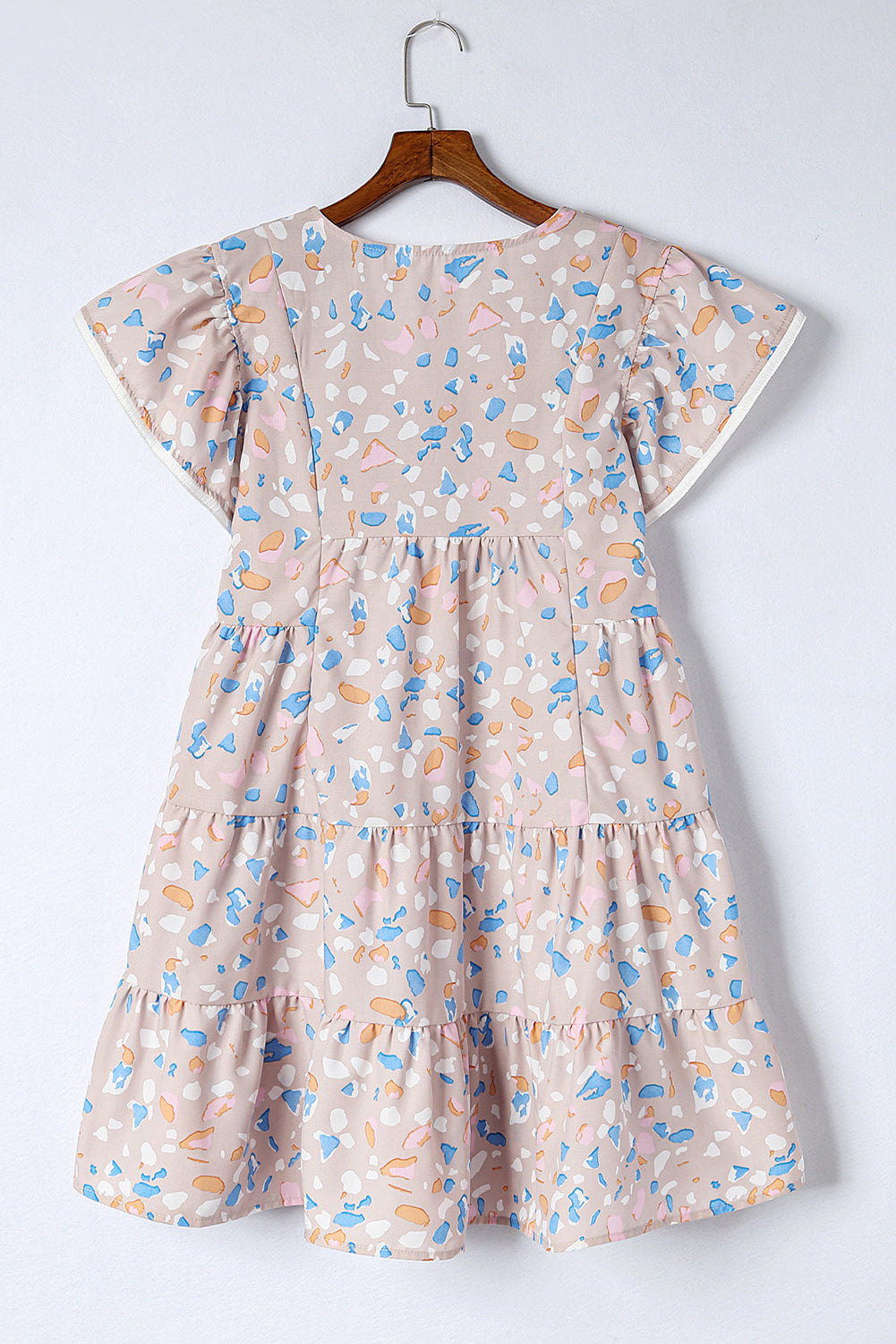 Criss Cross V Neck Dress