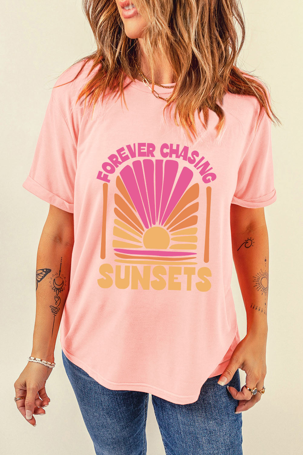 FOREVER CHASING SUNSETS Tee