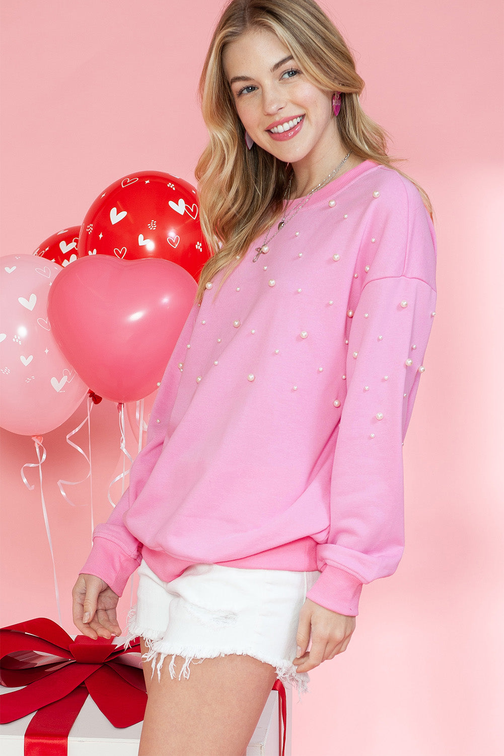 Pink Pearl Sweatshirt