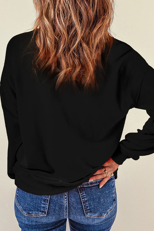 Black XOXO Sweatshirt