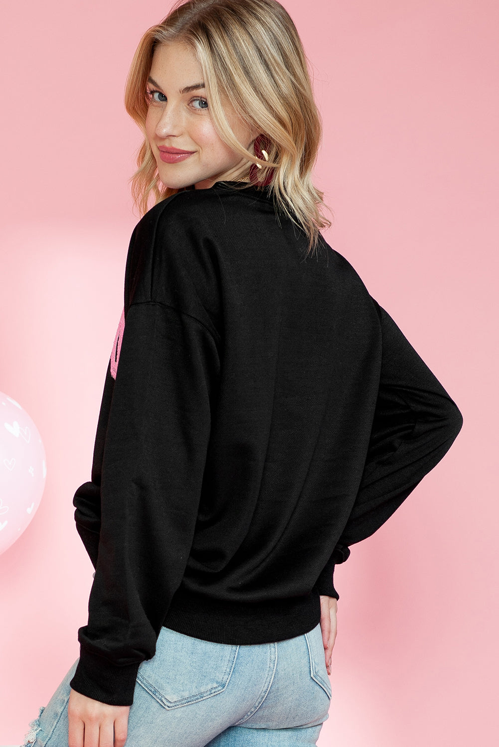 Black XOXO Sweatshirt