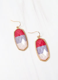 Downfield Striped Earring
