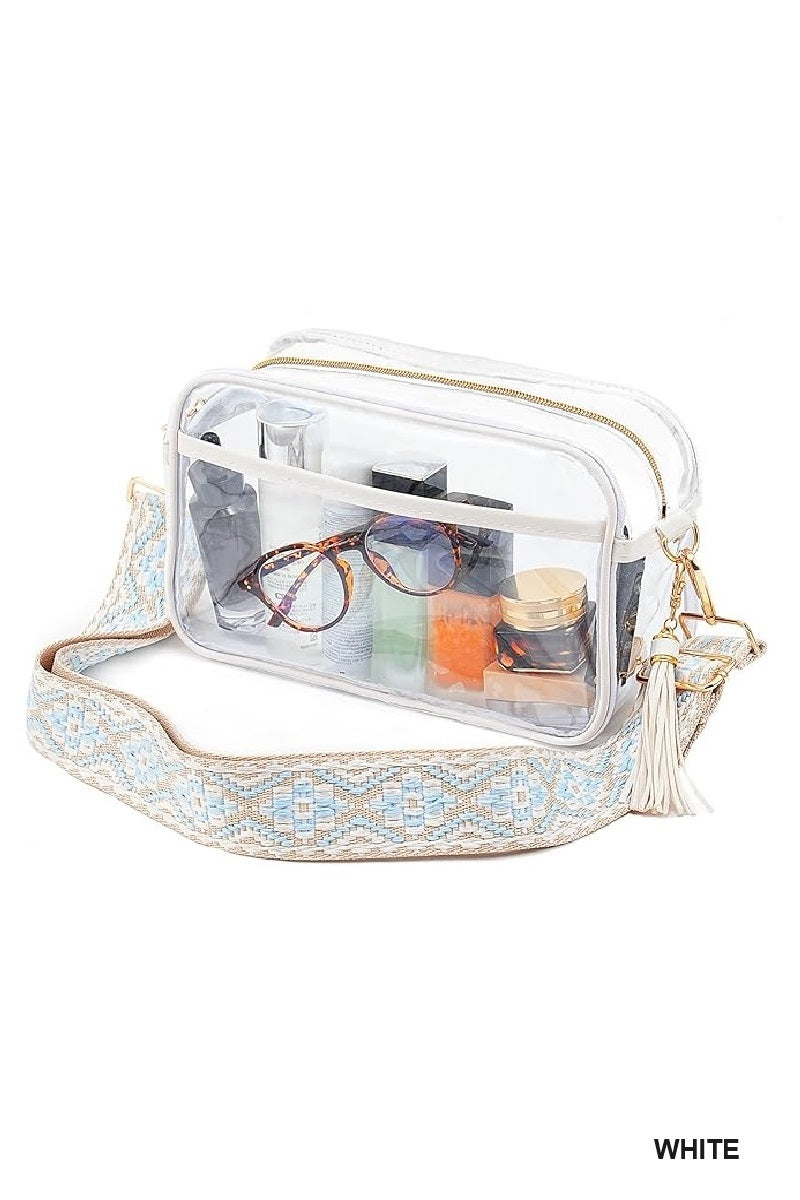 Clear Stadium Crossbody Bag