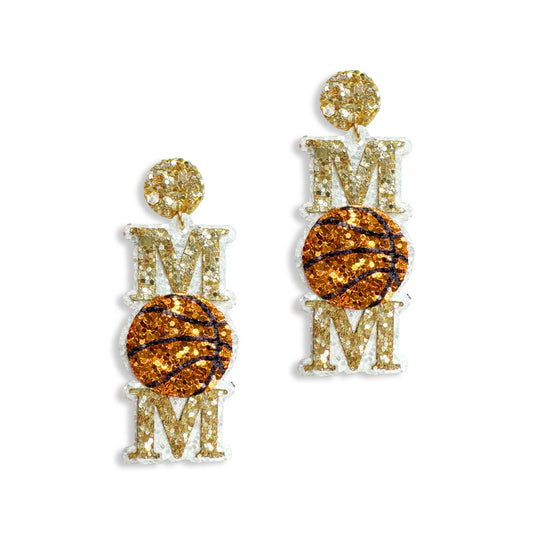 Basketball Mom Earring