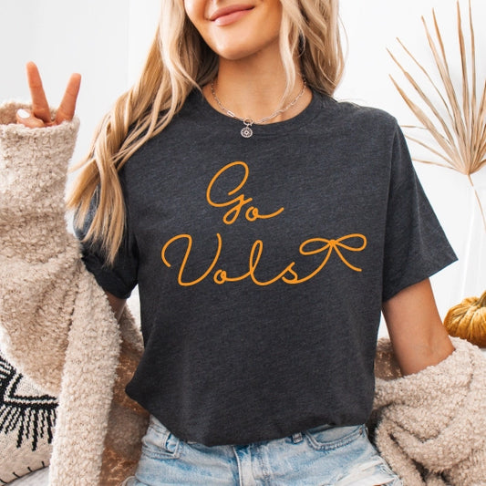 Go Vols Bow T-shirt