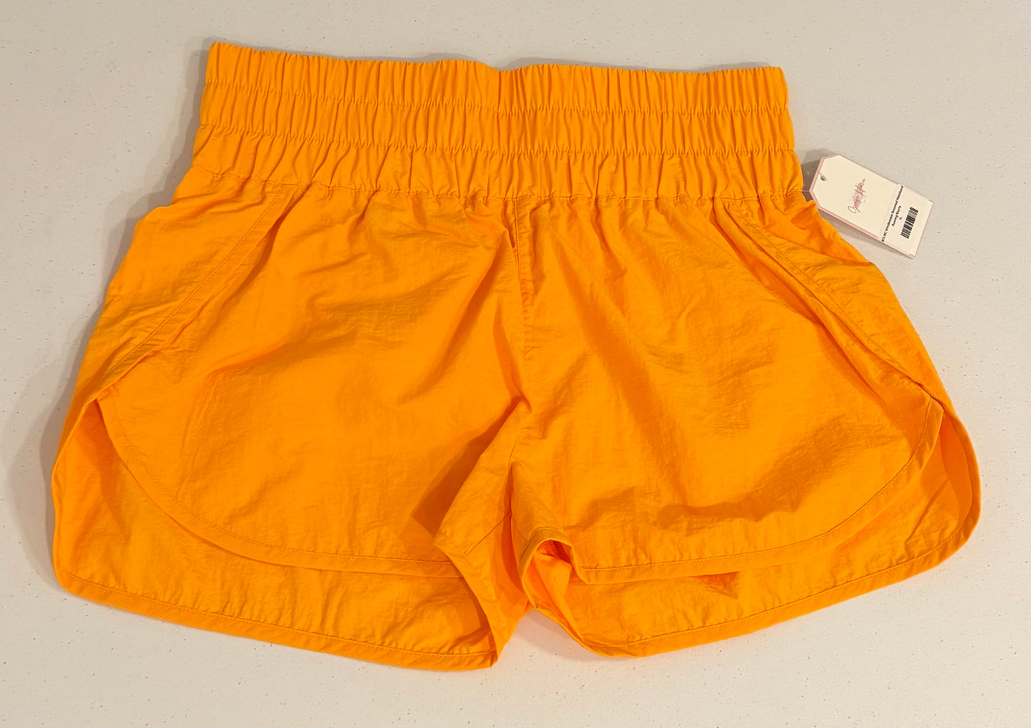 Zenana Smocked Waistband Running Shorts