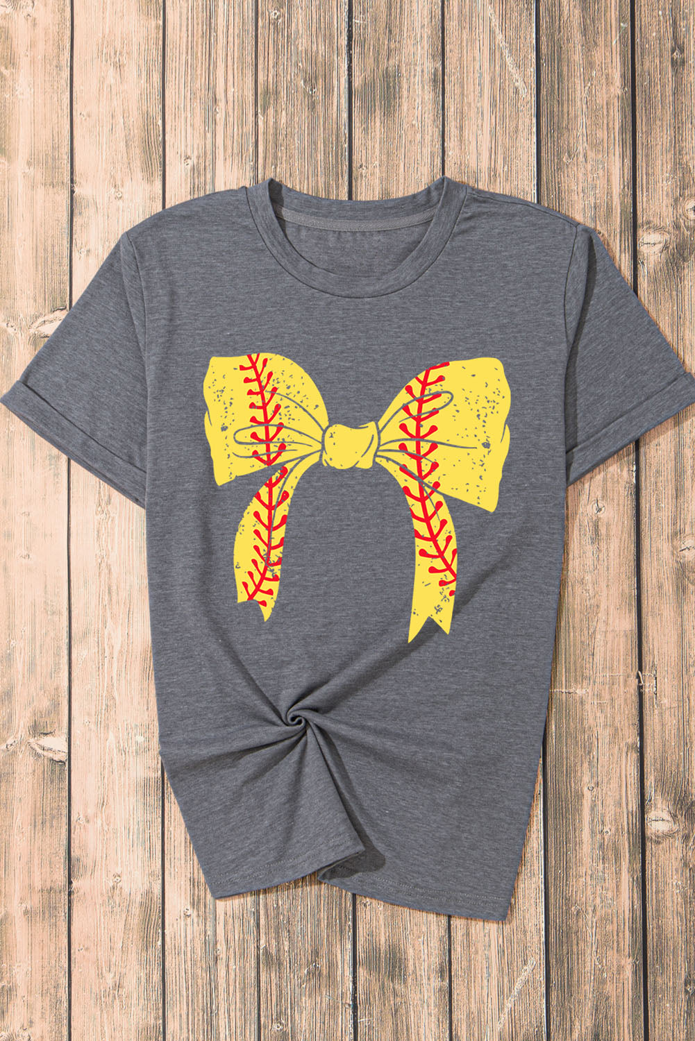 Softball Bowknot Tee