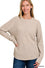 Zenana Round Neck Sweater