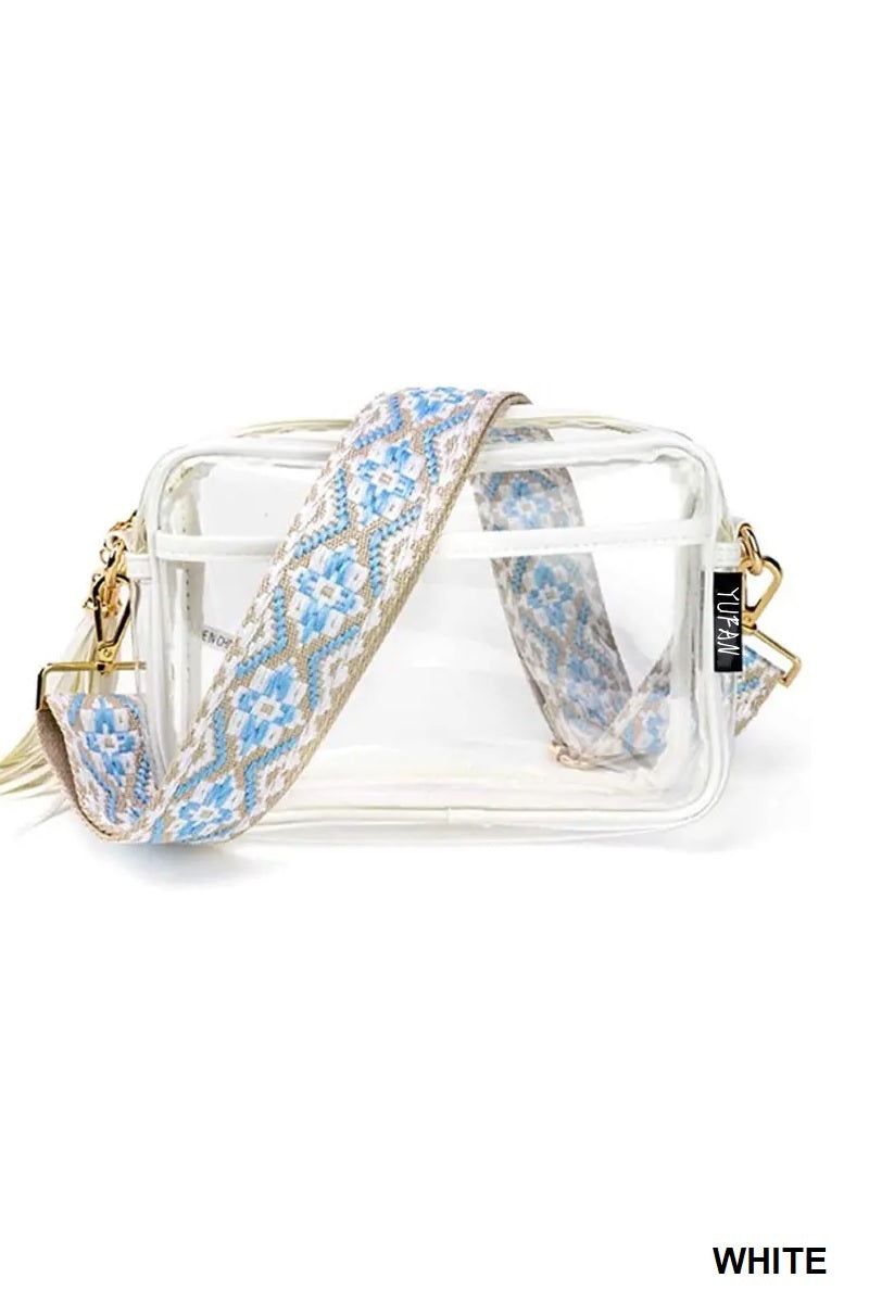 Clear Stadium Crossbody Bag